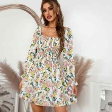 Vestito Abito Donna Corto Raso