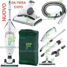 VORWERK FOLLETTO VK 220 S CON PULILAVA SP530 SACCA ACCESSORI LAVAPAVIMENTI 220S