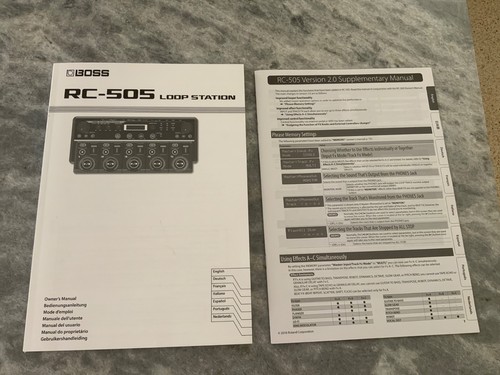 Originale boss 505 loop - boss,