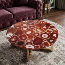 Tavolino da caffè in agata