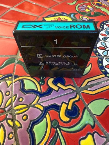 Cartuccia yamaha dx7 voice rom - dx7,