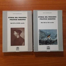Storia del pensiero politico europeo - 2 volumi - Salvo Mastellone - UTET