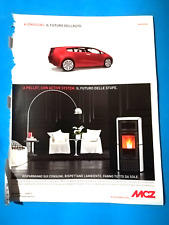 RITAGLIO DI GIORNALE PUBBLICITA' STUFE A PELLET MCZ DA COLLEZIONE-(141)