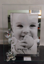 RANOLDI C 5174 PORTA FOTO IN CRISTALLO CON VETRO DI BASE MISURA CM  10X15