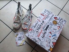 Dolce&gabbana sneakers uomo hand painted tg. 42/8