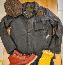 Giacca cerata Barbour x Steve