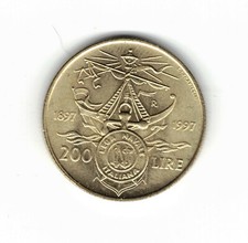 MONETA 200 lire Lega Navale