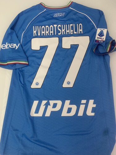 Maglia napoli home match worn - ,