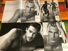 GIORGIO ARMANI EMPORIO, ACQUA DI GIO' 18 ANNUNCI RITAGLI PUBBLICITA' PUBBLICITA' PUBBLICITARIO 