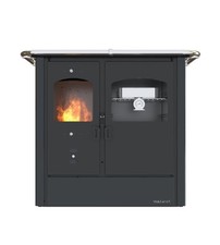 CUCINA A LEGNA CON FORNO