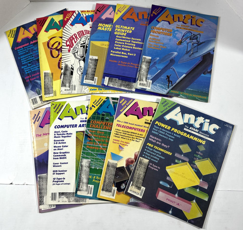 Antic magazine lot issues - lot, 11