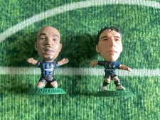 2 Miniature calciatori INTER Calcio Microstars CORINTHIAN 2006