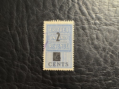 Eritrea francobollo fiscale - -,