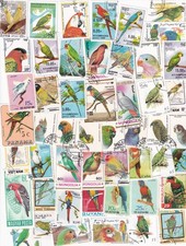 50 francobolli diversi