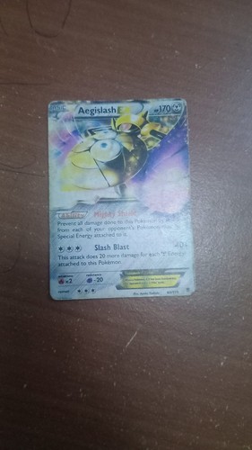 Carta pokémon aegislash ex - carta,