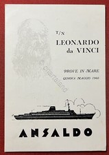 Postcard - T/W Leonardo da