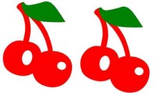 Ciliegia - con Ragazze Adesivo