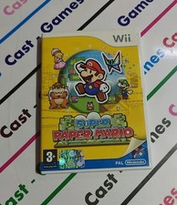 SUPER PAPER MARIO NINTENDO WII  PAL ITALIANO COMPLETO DISCO COME NUOVO 