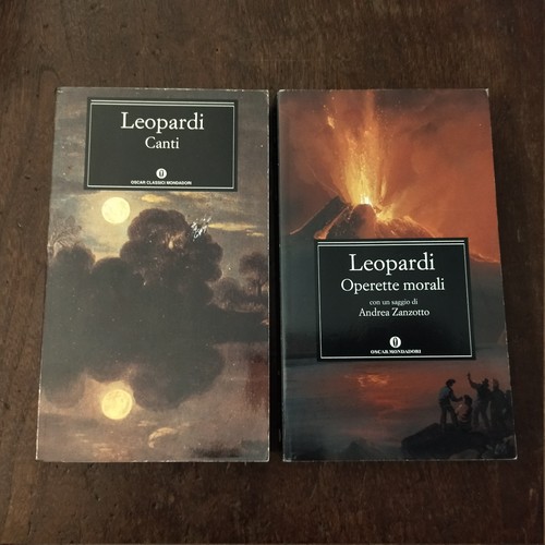 Leopardi operette morali - leopardi,