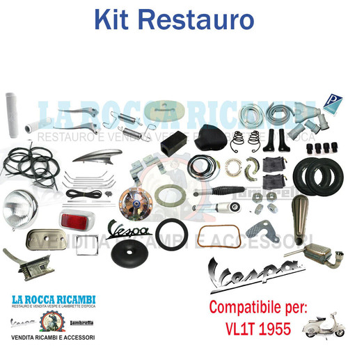 Kit restauro vespa vl1t 1955 - kit,
