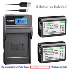 Kastar Battery LCD Charger for
