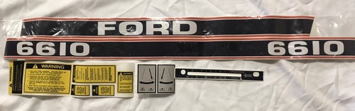 Nuovo 6610 ford - trattore, nero