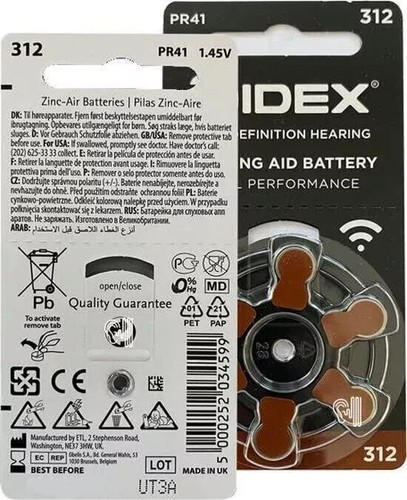 Batteria per apparecchi