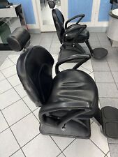 vidaXL Poltrona da Barbiere in Similpelle - Nera