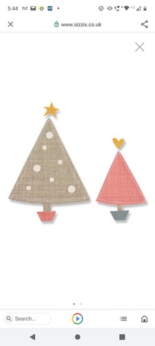 Albero natale sizzix - albero,