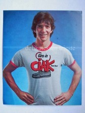 CALCIO Paolo ROSSI CIAK scarpe ADESIVO STICKER originale vintage