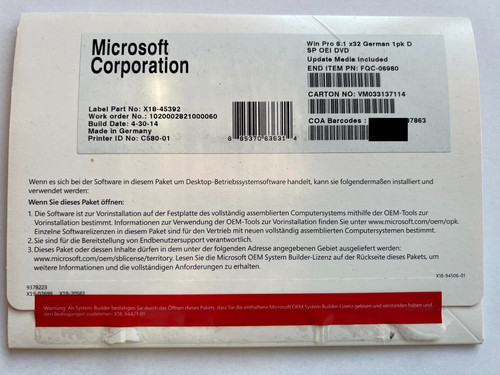 Microsoft windows 1 - microsoft, 8.1
