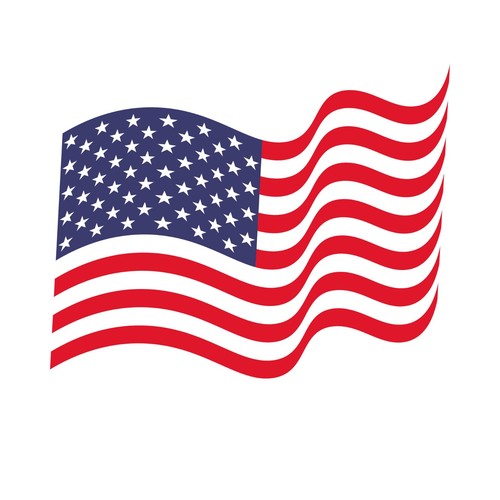 Adesivi bandiera usa - usa,