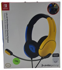 CUFFIE GAMING PDP WIRED STEREO (LVL 40) COMPATIBILI CON NINTENDO SWITCH