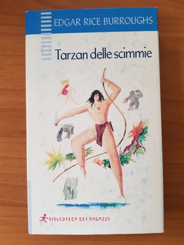 Libro tarzan delle scimmie - tarzan,