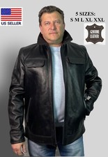 All'Ingrosso Molti Perry Ellis Portfolio Agnello Pelle Giacca S-XXL Msrp