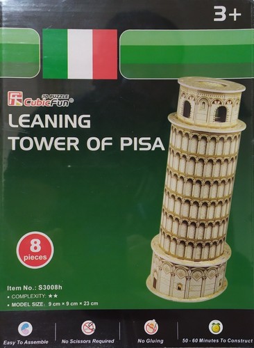 Puzzle torre pisa new 8 - puzzle,