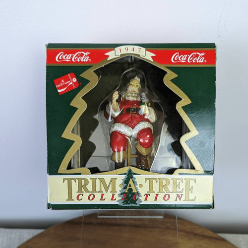 Coca cola trim tree - coca-cola,