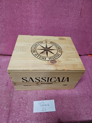 Sassicaia 2010cassa legno - sassicaia,