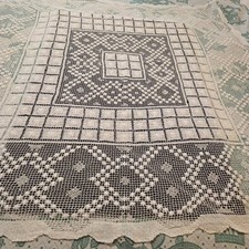 Tovaglia vintage filetto pizzo