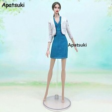 Cappotto Bianco Giacca Blu