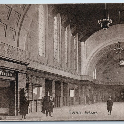 Cartolina gorlitz stazione - cartolina,