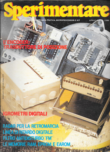 Aprile 1982 sperimentare - sperimentare,