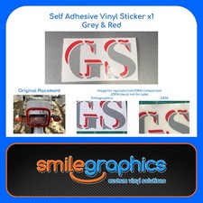 Adesivo decalcomania anteriore