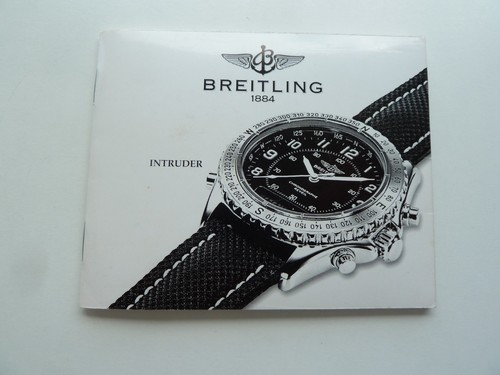 Breitling intruder libretto - breitling,