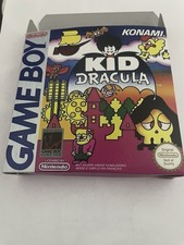 Kid Dracula GAME BOY art box ,FAH Version NO GAME !