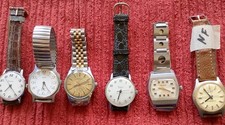  LOTTO DI N. 6 OROLOGI VINTAGE