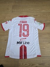 Maglia Bari Calcio Match Worn Shirt Filippo Faggi