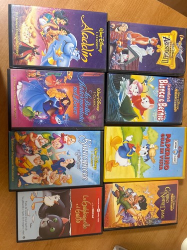 Vhs disney cartoni - vhs, animati