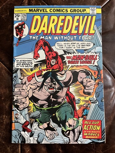 Daredevil 129 uomo toro - daredevil,