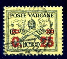 VATICANO - 1931   GIALLINO  USATO